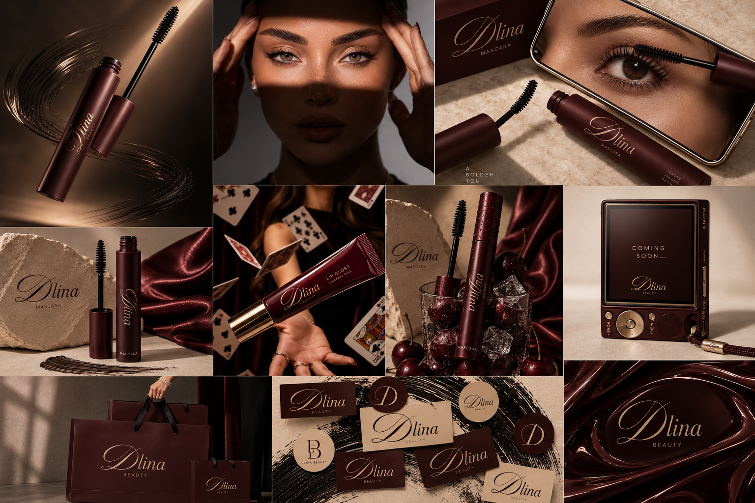 Dlina Beauty — Branding + Logo Design